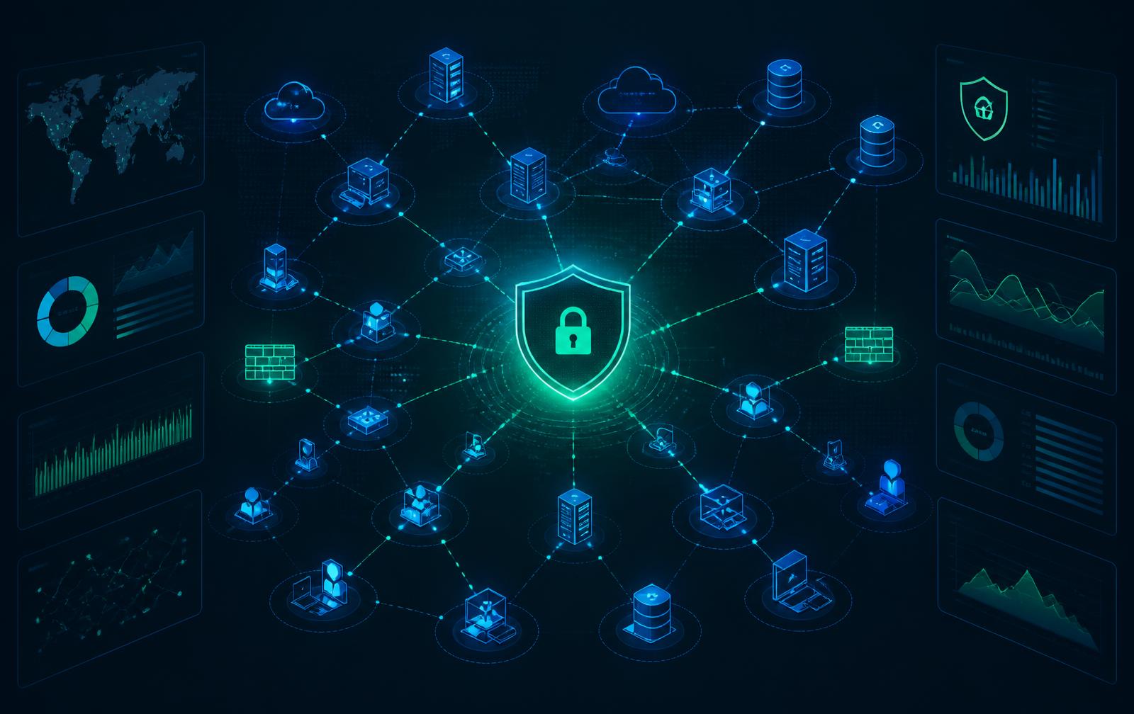 Abstract secure network topology
